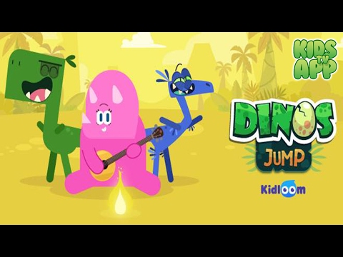 Dinos Jump 🐉 Dinosaur Game App for Kids 