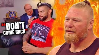 Roman Reigns FINALLY FIRES Paul Heyman! (What BIG TWIST Is Coming For Brock Lesnar... Sonya Deville)