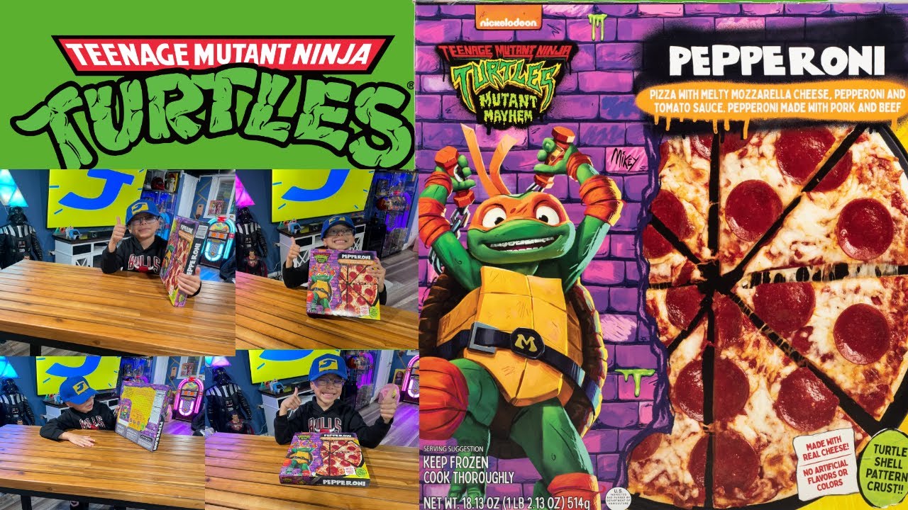 Man makes every pizza from Teenage Mutant Ninja Turtles including banana &  anchovies - Daily Star