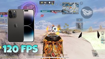 IPHONE 14 PRO MAX 120 FPS MEDIUM GRAPHICS + ULTRA FPS IN CALL OF DUTY MOBILE BATTLE ROYALE
