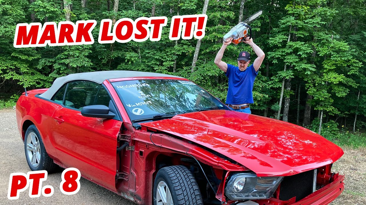 The Chainsaw - A Bodyman’s Favorite Tool - $1,500 Mustang Rebuild Pt. 8 ...