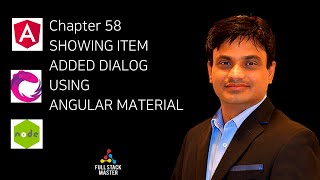 Angular Material Dialog Example Post Item Added To Cart ( PREVIEW only )