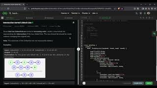 Intersection of Two Sorted Linked Lists | GFG Solution in C++ | Two Pointer Approach | Easy Problem