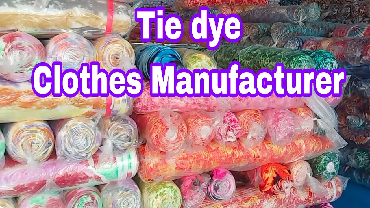 TIE DYE COTTON SPANDEX MANUFACTURER YouTube