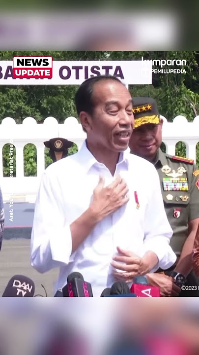 Ditanya Makna Pakai Dasi Kuning, Jokowi Akui Nyaman sama Golkar