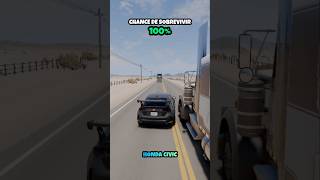 Chance de sobrevivir con vehículos diferentes #beamngdrive #beamng #beamngcrashes #car #shorts #game
