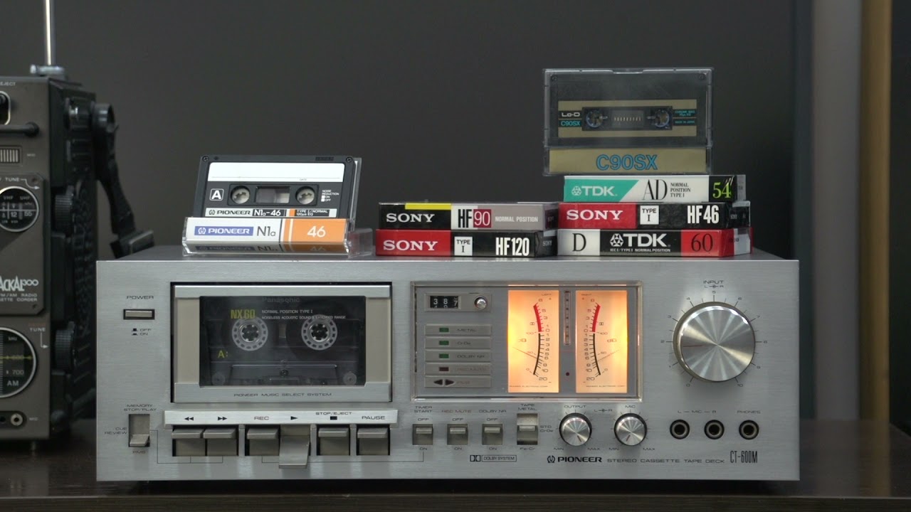 Pioneer CT-600M ￥64,800(1979年発売) - YouTube