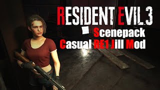 Resident Evil 3 Remakejill Valentine Re1 Outfit Modscenepack1080P 60Fps Hdr