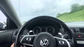 Volkswagen Golf 4 VR5 Turbo DSG 4 motion 0-200 @1.8 bar POV