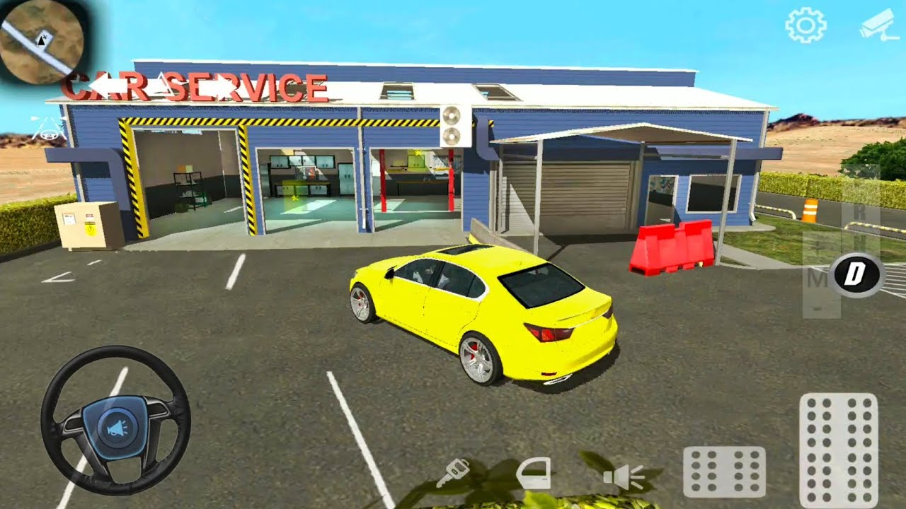 Car Driving On The Mountain Road - Car Parking Game - Android