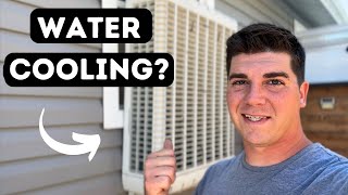 How To Get Emergency Air Conditioning ON A BUDGET  -Swamp Cooler + Mango Power E-