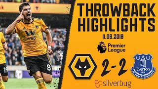 Neves And Jimenez Strike On Premier League Debuts Wolves 2 2 Everton Throwback Highlights Youtube