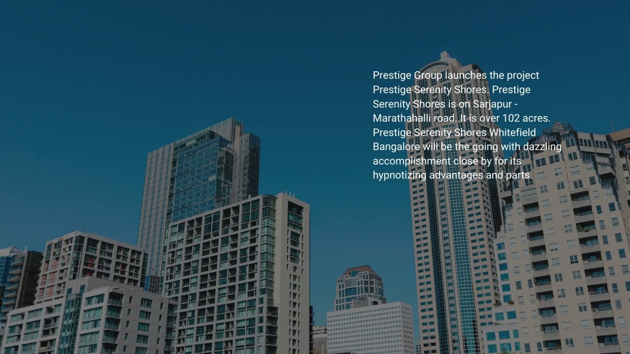 The Prestige Lavender Fields Apartments in Bangalore