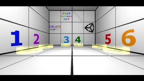 OUYA CREATE - Gaps Between Art - game jam trailer
