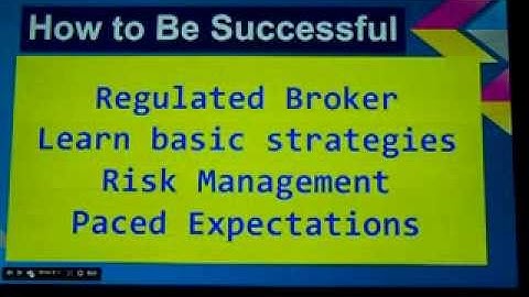 binary options trading lesson 1