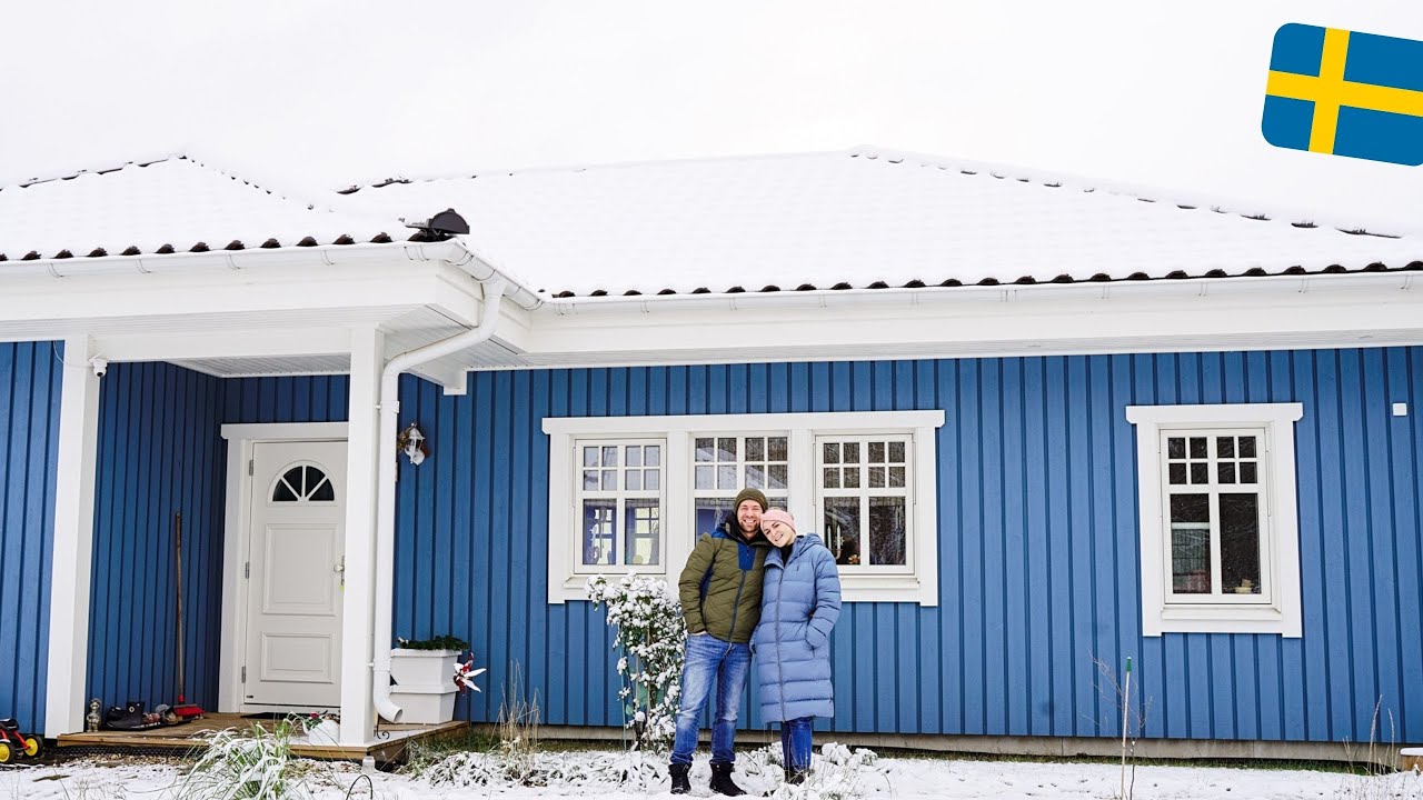 So wohnen wir in Schweden - Roomtour durch unser Holzhaus