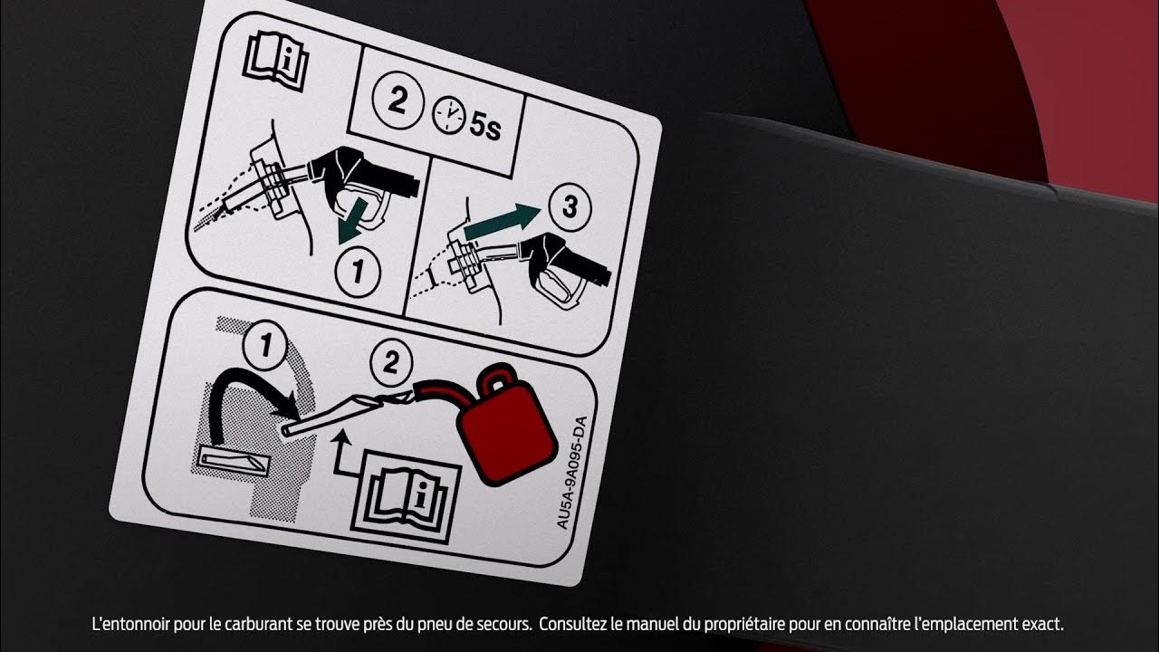 Ford Système de remplissage de carburant sans bouchon Easy FuelMD