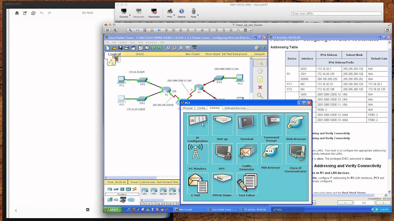 cisco packet tracer 4.1