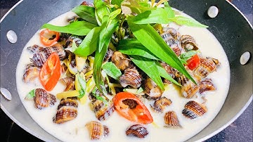 Bí quyết Ốc Len Xào Dừa ( Ốc hút) ngon xuất sắc, kinh doanh đắc hàng