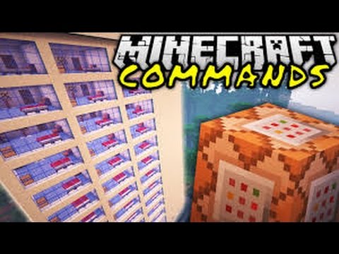 Tutorial Minecraft Command Block Hotel Youtube