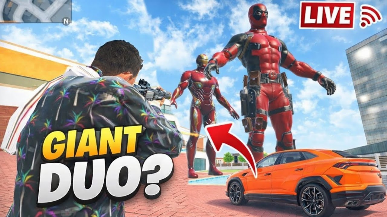 New Deadpool & Iron Man Update Indian Theft Auto Simulator Live 