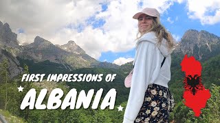 MY FIRST IMPRESSIONS OF ALBANIA 🇦🇱 Arriving in Skoder