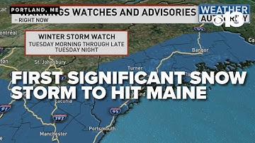 SNOWSTORM: What to expect for Maine
