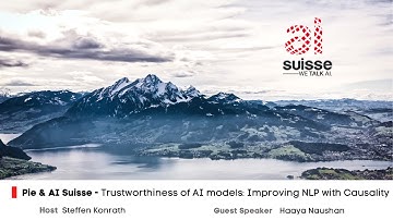 Trustworthiness of AI models: Improving NLP with Causality