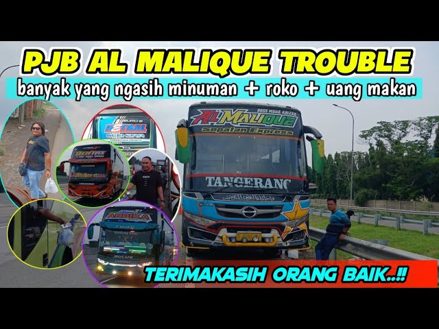 SOLIDARITAS TANPA BATAS❗️Bus AL MALIQUE TROUBLE Banyak Yang Ngasih Minuman❗️ class=