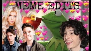 THE BEST EVER FUNNY MEME EDITS // Ft. Finn Wolfhard, MAH Etc. // #3 screenshot 5