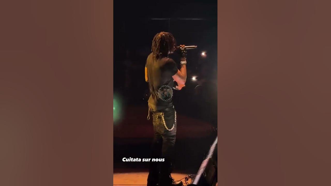 Rema  Performance Live At Accor Arena in Paris, France
