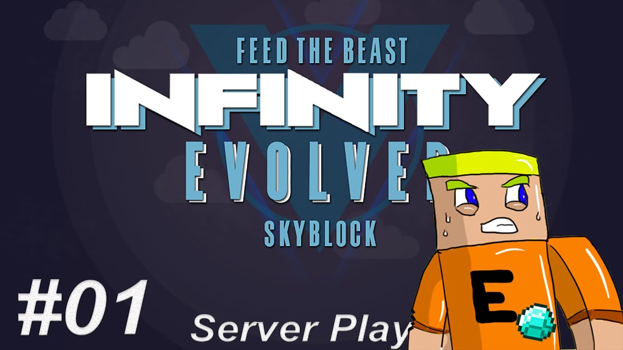 FTB Infinity Evolved SkyBlock - Getting Started #01 - YouTube