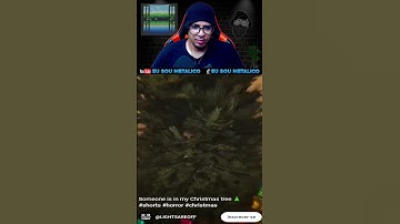 Someone is in my Christmas tree 🎄 | @LIGHTSAREOFF #horror #christmas #reagindo #react #shorts