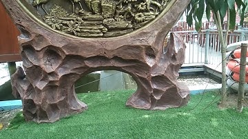 bức tranh tùng hạc đẳng cấp, bức tranh giả đồng đẹp, đắp tranh phù điêu,tranh đắp hạc đẹp.