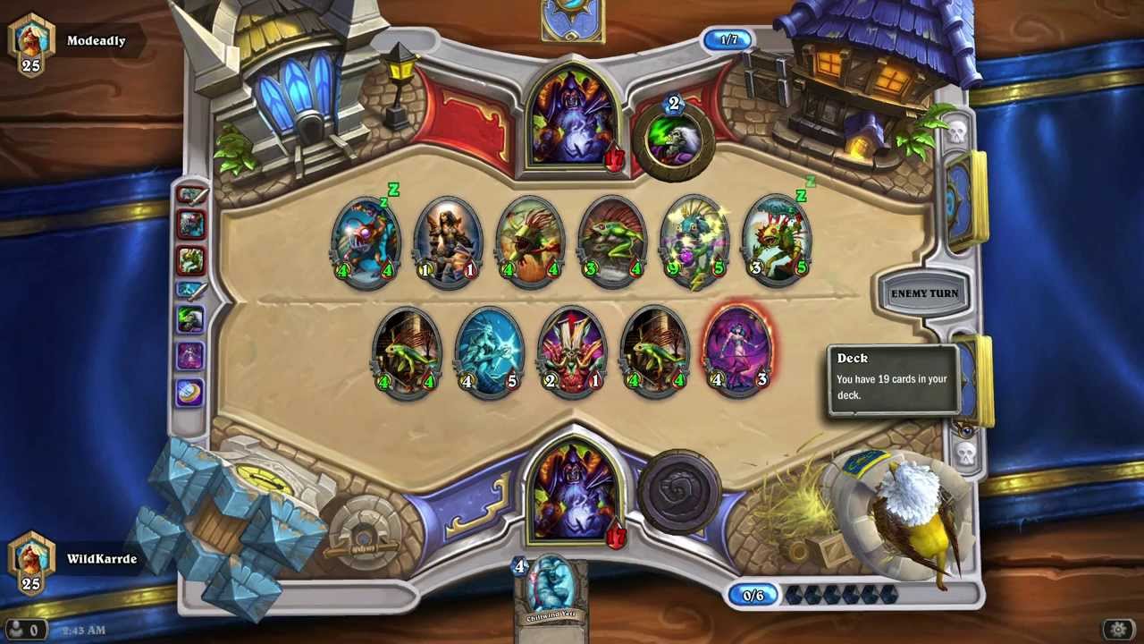 Hearthstone Beta - WildKarrde the Warlock vs. Modeadly the Warlock
