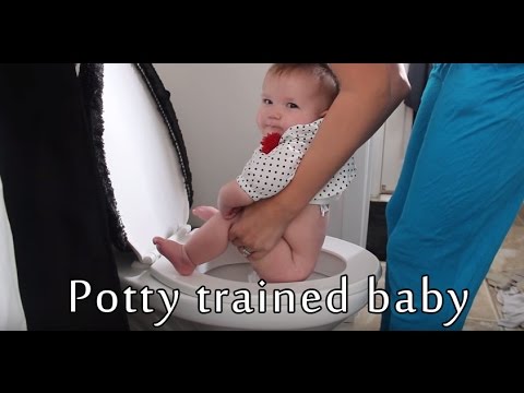 Potty Training (She Is 6 Months Old) - Babys World
