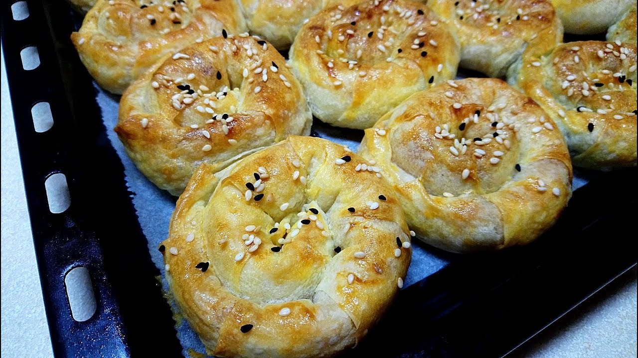 Hazır Yufka İle Dışı Çıtır İçi Yumuşacık Patatesli Gül Böreği YouTube