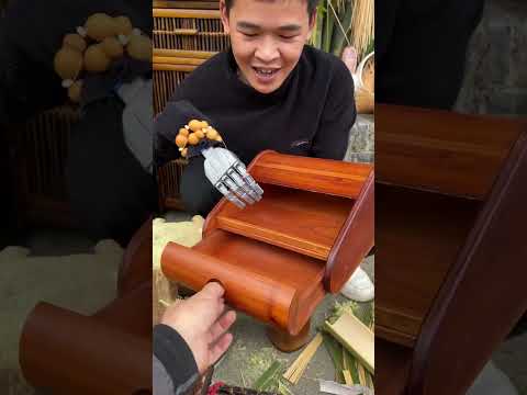 Handmade bamboo weaving