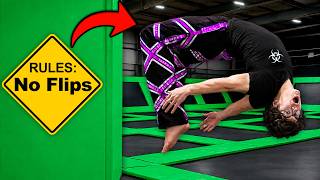 Breaking EVERY Rule In A Trampoline Park!