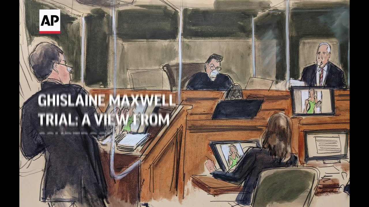 Ghislaine Maxwell Trial: A view from courtroom - YouTube