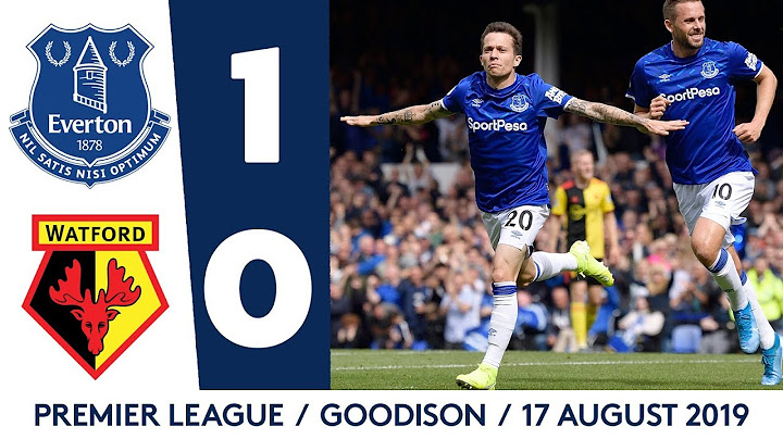 EVERTON 1-0 WATFORD | 2-MINUTE PREMIER LEAGUE HIGHLIGHTS
