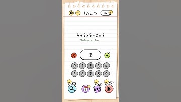 Braintest Level 15 | Tricky puzzle #shorts #subscribe #viral #trending #video #braintest