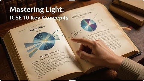 “LIGHT Class 10 ICSE | Reflection, Refraction, Lenses, Human Eye & Optical Instruments