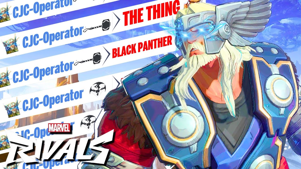 THOR IS INSANE ON HIS OWN MAP | Marvel Rivals Ranked - YouTube