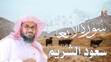 سورة الانعام --  الشيخ سعود الشريم |  Surah al-An`am