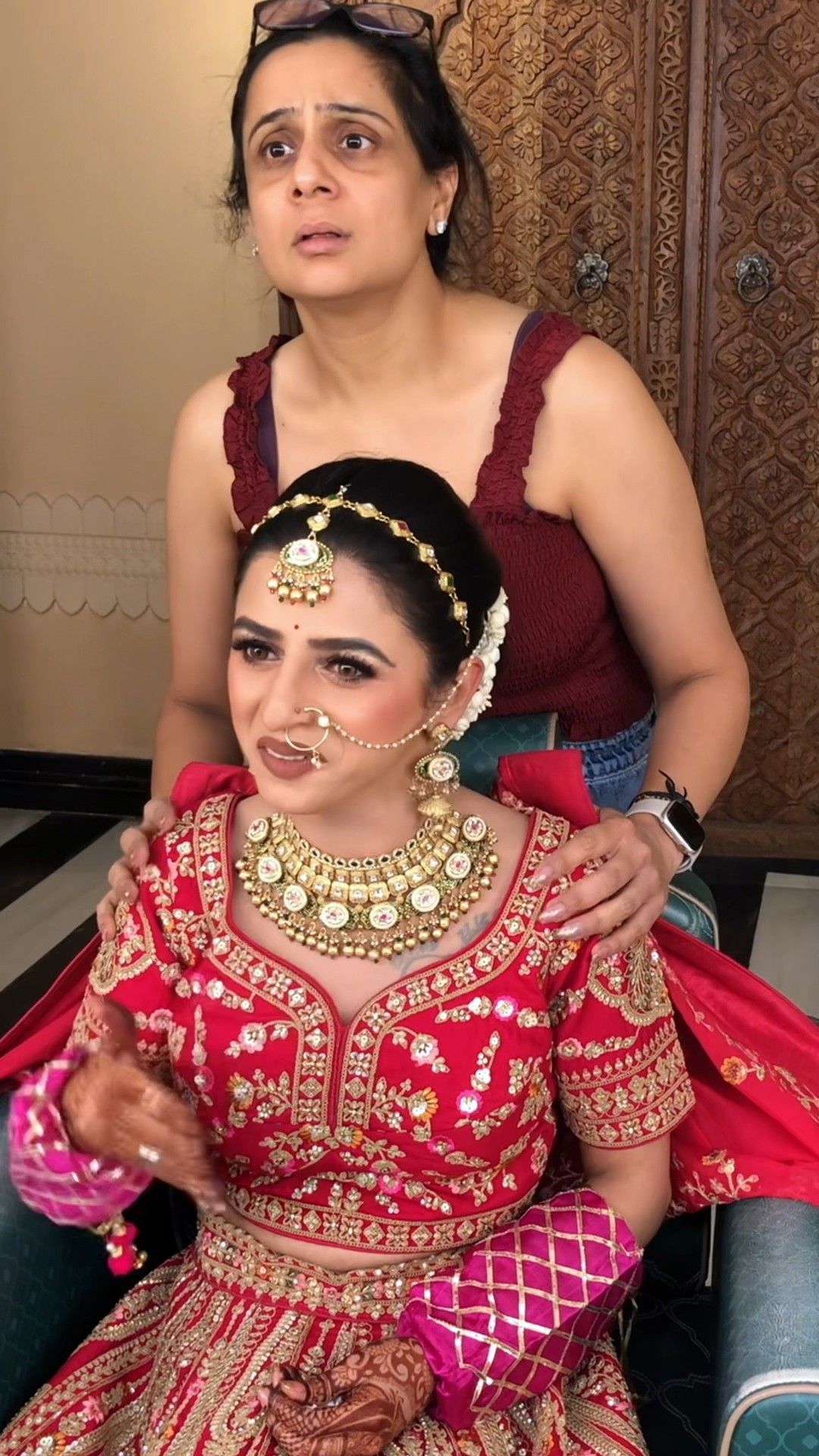 When Bride falls sick on her wedding day ?☺️
