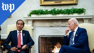 Presiden Indonesia melobi Biden untuk gencatan senjata di Gaza