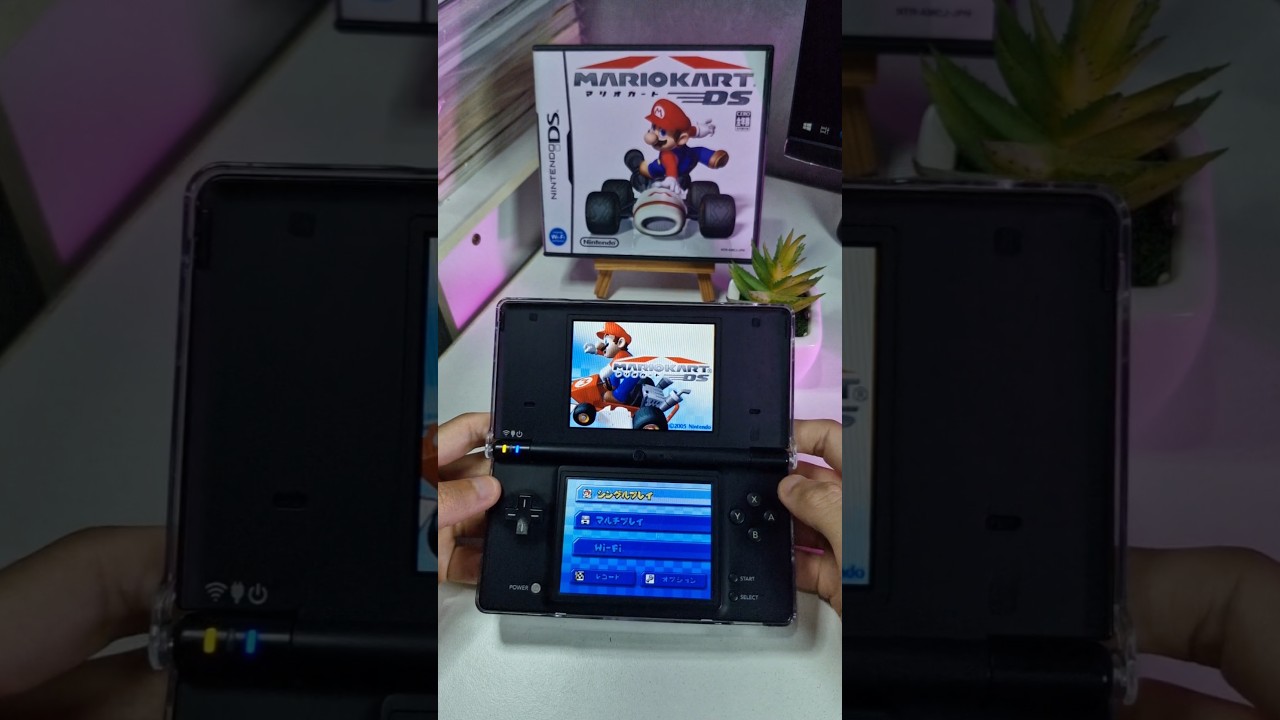 Mario Kart DS on DSi !! #retrogaming #nintendo #nintendodsi #nintendods #mariokartds #mariokart #fyp