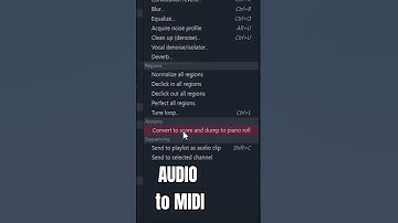 Convert Audio to MIDI in FL Studio #flstudio #audio #midi
