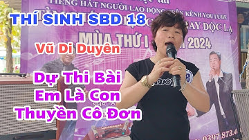 Cuộc Thi Tiếng Hát Người Lao Động Lần 2 - Thí Sinh SBD 18 - Vũ Di Duyên